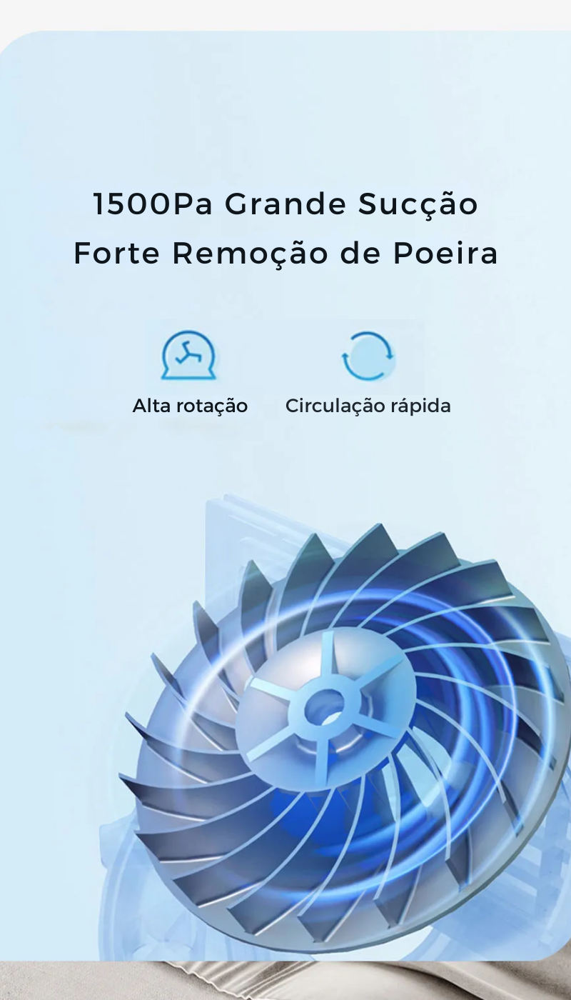 Robô Aspirador Automático, Aspirador Inteligente, Varredura Sem Fio